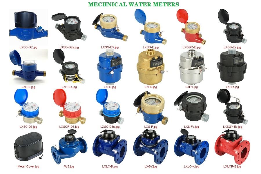 commercial water meter types