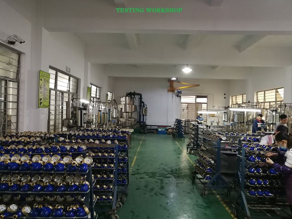 commercial water meter testing workshop