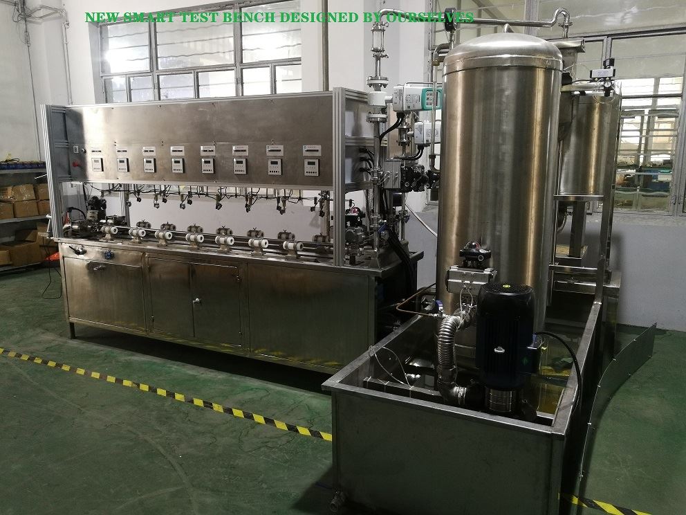 commercial water meter test bench